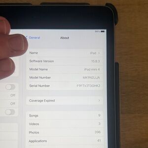 Apple iPad Mini 4 - Black